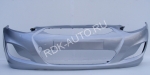   Бампер передний Hyundai Solaris (2010-2014) СЕРЕБРИСТЫЙ МЕТАЛЛИК RHM