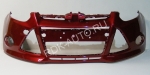   Бампер передний Ford Focus-3 (2011-2015) цвета Карамельный красный 9SSE Candy Red