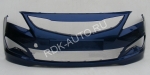   Бампер передний Hyundai Solaris (2014-2016) СИНИЙ МЕТАЛЛИК ZD6 Dazzling blue
