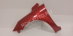   Крыло переднее левое Форд Фокус-2 (2008-2011) цв. 3RSE TANGO RED